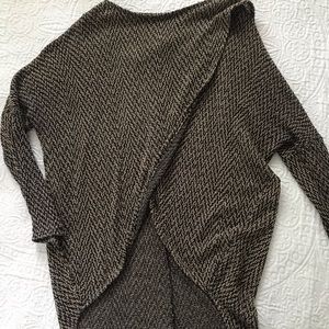 Thin Cross Front Blouse